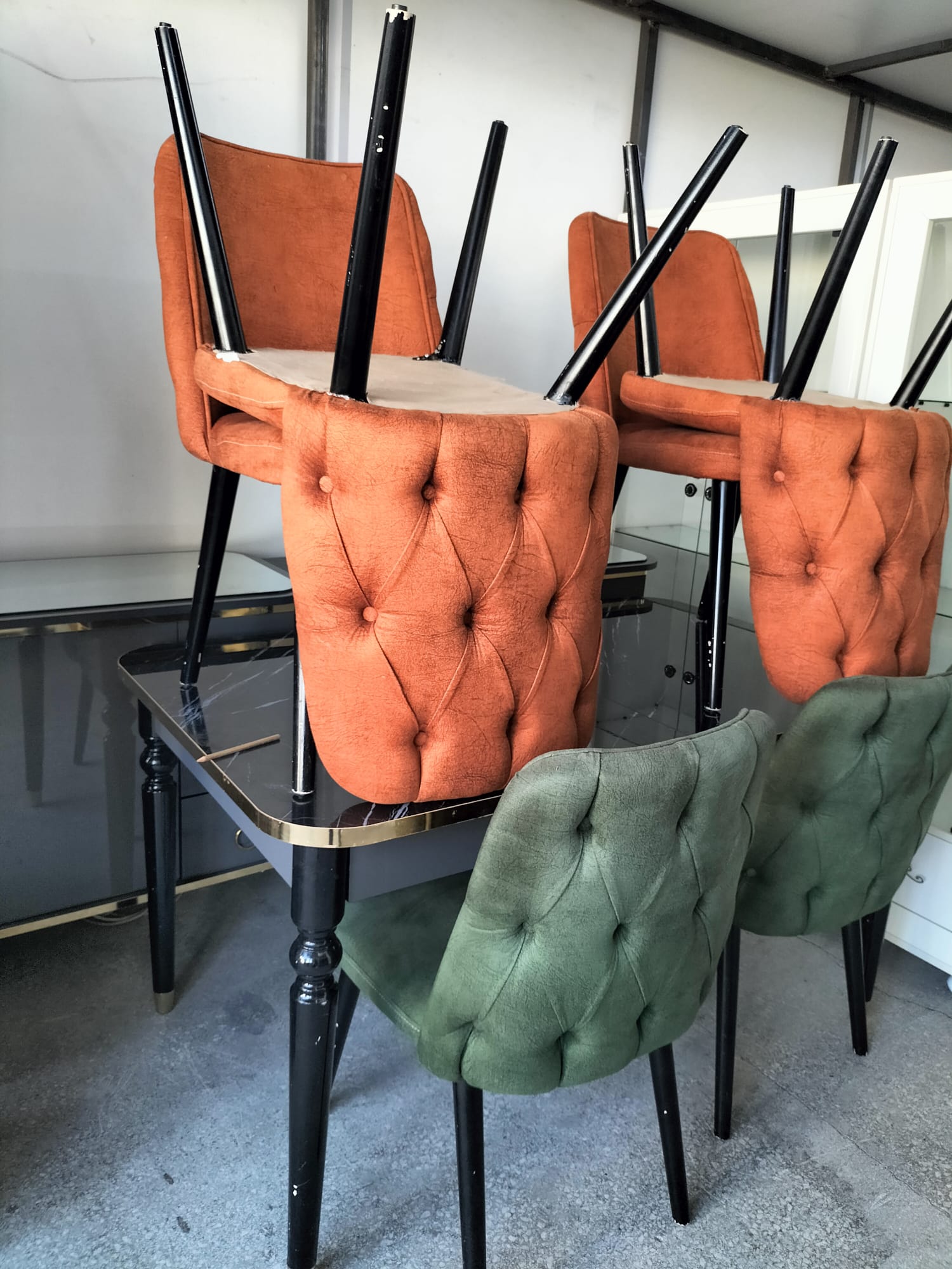 Kayseri İkinci El Masa Sandalye Takımı Konsol